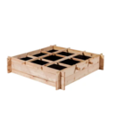 POTAGER MELEZE DOME RABOTE 90 x 90 x 20 CM